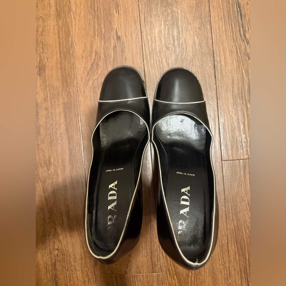Authentic Prada Block Heels - Picture 2 of 5